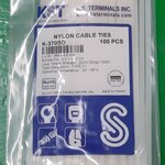 เคเบิ้ลไทร์ KST 15นิ้วขาว 370*4.8มม 100PCS