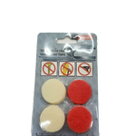 เทปตีนตุ๊กแก วงกลม กว้าง 3 ซม.ยาว 3.5 ซม. ชนิดมีกาวในตัว บรรจุ 24 ชิ้น (x12 คู่)