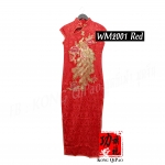 WM2001 กี่เพ้ายาว ลายนกยูง