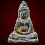 พระร่วงนั่ง เนื้อชินตะกั่ว