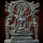 พระปรุหนัง เนื้อชินเงิน