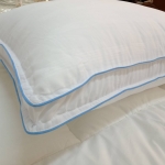 หมอนขนห่านเทียม 1000 กรัม ขนเป็ดเทียม หมอนหนุนเพื่อสุขภาพ