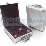 metalliccase 5025-16-5602 / กระเป๋า Watch 12 หมอนสปริง (25.5x25.5x8.5 T1C6H7K10P1)