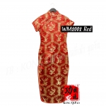 WM2002 กี่เพ้ายาว ลายมังกรทอง