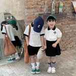 ชุดเซ็ท เสื้อ+กระโปรงเด็กผู้หญิง 2-7 ขวบ รุ่น G4