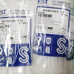 เคเบิ้ลไทร์ KST 8นิ้วขาว 200*3.6มม 100PCS