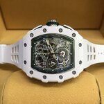 Richard Mille RM11-03 White Ceramic (Swiss KV) .