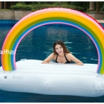 ห่วงยางแฟนซี Rainbow สายรุ้ง Big size (210*140*135cm)