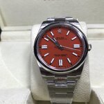 ROLEX Oyster Perpetual Coral Red (Swiss EW)