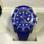 Rolex Submariner Blue Rubber Strap (5A)