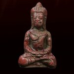 พระร่วงนั่ง ปางนั่งสมาธิ เนื้อเคลือบ