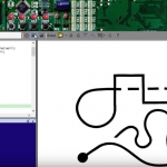 C robot Sim การประยุกต์ใช้สมการ PID สำหรับแทร็กเส้น