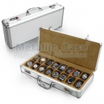 metalliccase 3358-16-5304 / กระเป๋านาฬิกา 16 เรือน 2 แถว (ชาย) (50x20x9 T1C4H7K9P1)