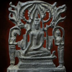 พระปรุหนัง เนื้อชินเงิน