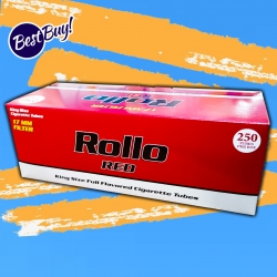 ก้นกรองเปล่า ROLLO มวนร้อน 250 มวน