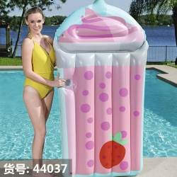 Bestway แพยางสตรอว์เบอรี่ สมูทตี้ Inflatable Strawberry Smoothie Pool Float