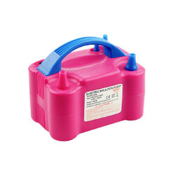 Stermay HT-501 ที่เป่าลูกโป่ง เครื่องสูบลูกโป่งไฟฟ้า แบบ 2 หัว สีชมพู