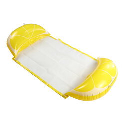 แพยางนั่งเดี่ยว ลายเลมอน Inflatable Lemon Hammock Pool Float