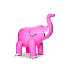 ห่วงยางช้าง ชมพู สามารถพ่นน้ำได้ Inflatable water spray elephant pink color