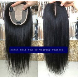 แฮร์พีช แผ่นปิดผมบาง มีหนังศีรษะ ทอปเปอร์ผมแท้100% เกรด10A ทอแน่นเนียนไม่เห็นขอบ ผมแท้คุณภาพดีมาก ย้อมสีได้