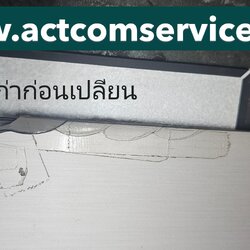 เปลี่ยนฝาหลัง Lenovo Ideapad 3 ฝาหลังแตก