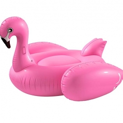 ห่วงยางฟลามิงโก้ สีชมพู Inflatable Giant Pink Flamingo Float