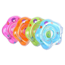 ห่วงยางสวมคอเด็กทารก ทรงเหลี่ยม Inflatable Candy Color Ring For Children Pool Float