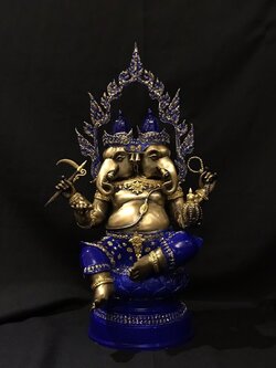 พระพิฆเนศ ปางทวิมุข หน้าตัก 9 นิ้ว