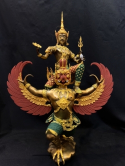 พระนารายณ์ทรงครุฑ หน้าตัก 9 นิ้ว