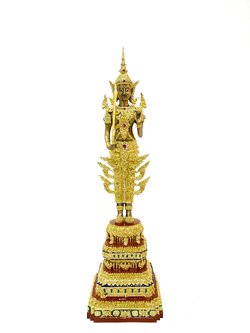 พระสยามเทวาธิราช ทรงเครื่องจักพรรดิ์ หน้าตัก 5 นิ้ว