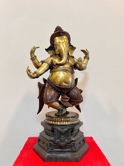 พระพิฆเนศ รำระบำลพบุรี สูง 20 นิ้ว