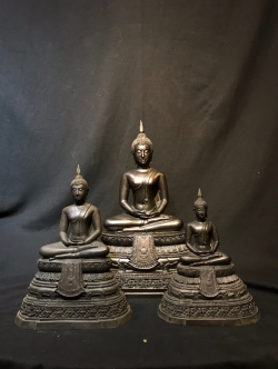 พระพุทธพรรณีศรีธรรมไภสัช (3องค์)