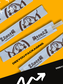 ซองตะเกียบพิมพ์โลโก้