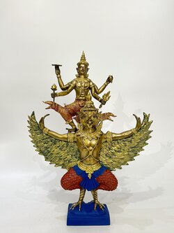 พระนารายณ์ทรงครุฑ หน้าตัก 7 นิ้ว