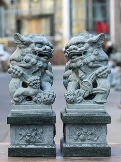 Pre-Order : สิงโต แต้จิ๋ว สูง 38 cm