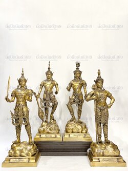 ตัวอย่างผลงาน : ท้าวจตุโลกบาล *ห้ามนำภาพไปใช้ทุกกรณี