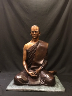 รัชกาลที่ 9 ทรงผนวช หน้าตัก 16 นิ้ว