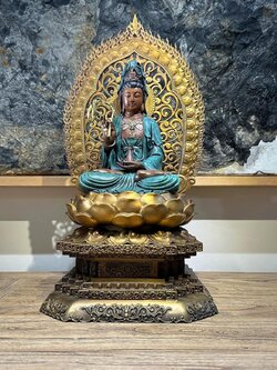 Pre-Order : พระโพธิสัตว์กวนอิม เจ้าแม่กวนอิม สูง 38 cm