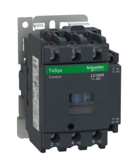 Schneider Magnetic Contactor LC1D40M7 ,Coil 220V, 40A