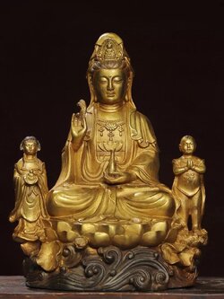 Pre-Order : พระโพธิสัตว์กวนอิม เจ้าแม่กวนอิม สูง 30 cm