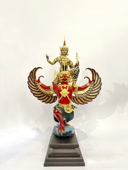 พระนารายณ์ทรงครุฑ หน้าตัก 9 นิ้ว