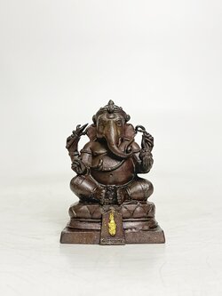 พระพิฆเนศ 50 ปี คณะโบราณคดี สูง 3 นิ้ว (หมายเลข 4574)