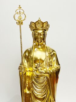 พระกษิติครรภ์โพธิสัตว์ หน้าตัก 9 นิ้ว