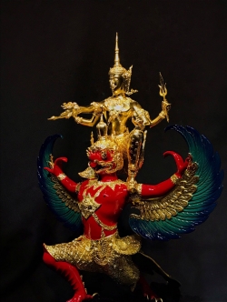 พระนารายณ์ทรงครุฑ หน้าตัก 9 นิ้ว