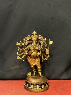 พระพิฆเนศ 5 เศียร หน้าตัก 7 นิ้ว