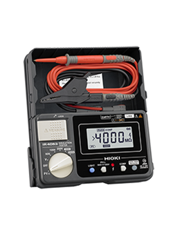 HIOKI IR4053-10 เครื่องทดสอบความต้านทานฉนวนทางไฟฟ้าแรงดันทดสอบ 1000V (Digital Insulation Testers for PV Systems, 5-range)