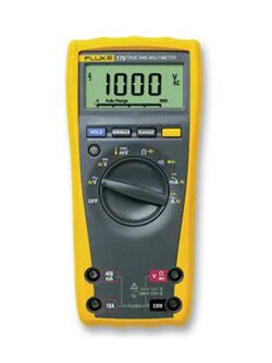 FLUKE 179-EJKCT ดิจิตอลมัลติมิเตอร์แบบ TRMS 1000V@10A พร้อม 8-ฟังก์ชั่น ความละเอียด 6000 Counts สำหรับงาน Electrical Field Service or bench repair