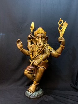 พระพิฆเนศ ปางนาฏราช หน้าตัก 16 นิ้ว