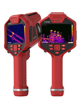 FOTRIC V5 กล้องถ่ายภาพความร้อน 384x288 pixels ย่านวัดอุณหภูมิ -20℃ to 1550℃, Frame rate 30 Hz