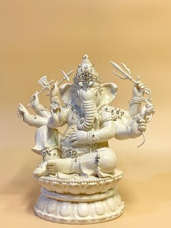 พระพิฆเนศ ประทานพร 8 กร หน้าตัก 9 นิ้ว